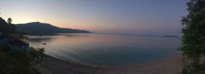 Dawn in Orebic Croatia 