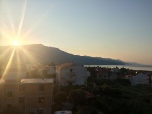 Sunrise in Orebic Croatia  
